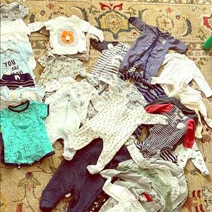 39 piece baby boy bundle
